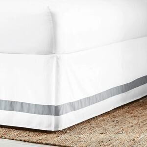 15 Inch Queen Bedskirt Emory Hotel Border by EverHome